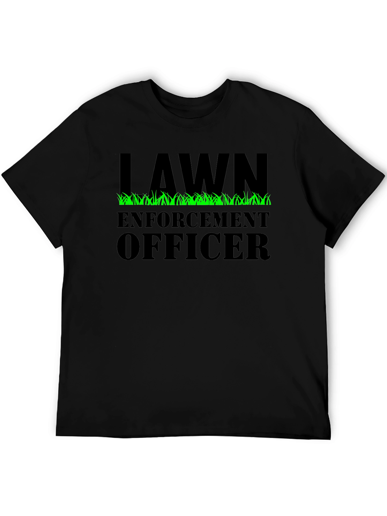 Lawn Enforcement Officer Graphic Tee