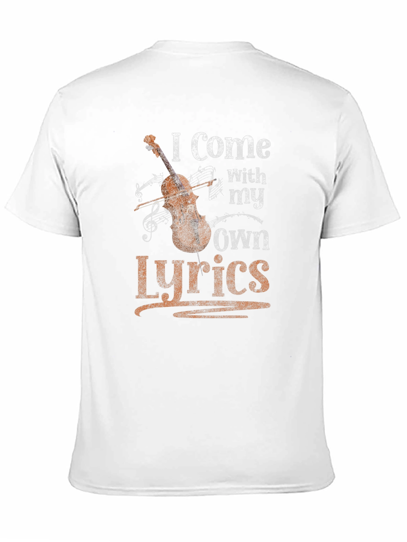 Violin Music Lyrics T-Shirt
