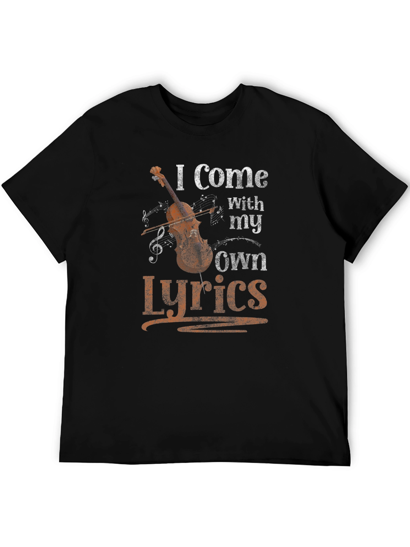 Violin Music Lyrics T-Shirt