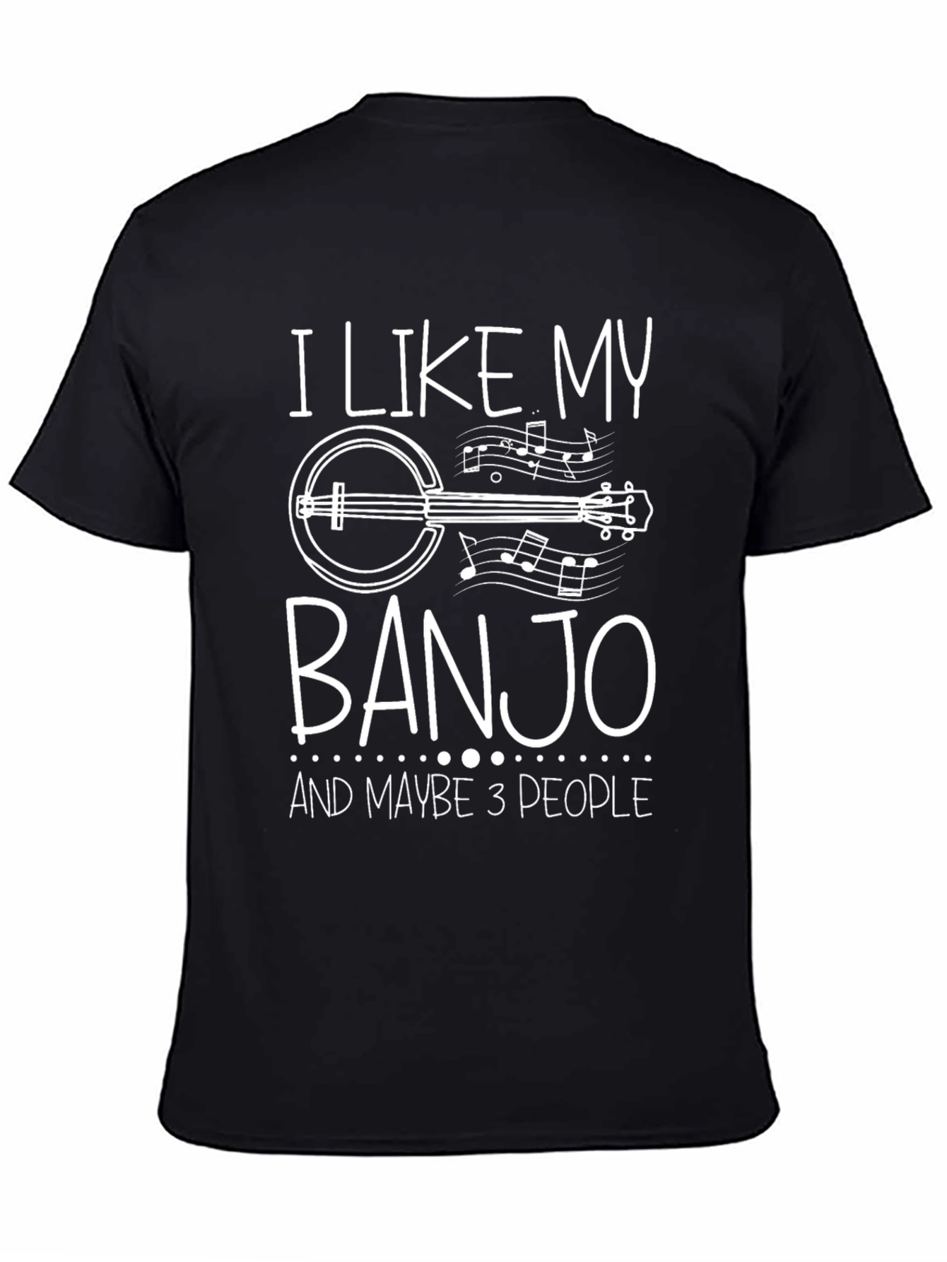 I Like My Banjo T-Shirt - Music Lover Tee