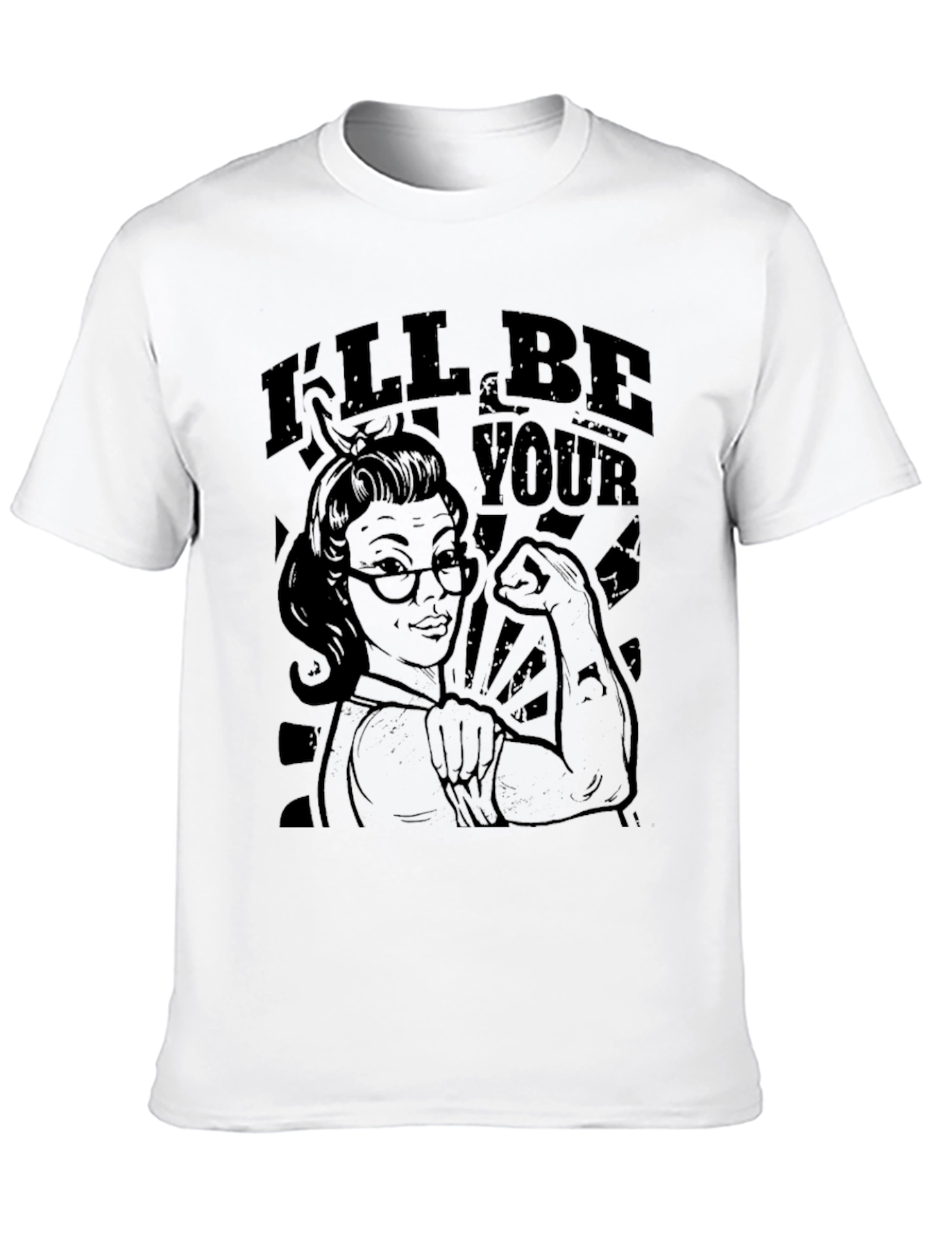 Feminist Rosie Riveter Graphic T-Shirt