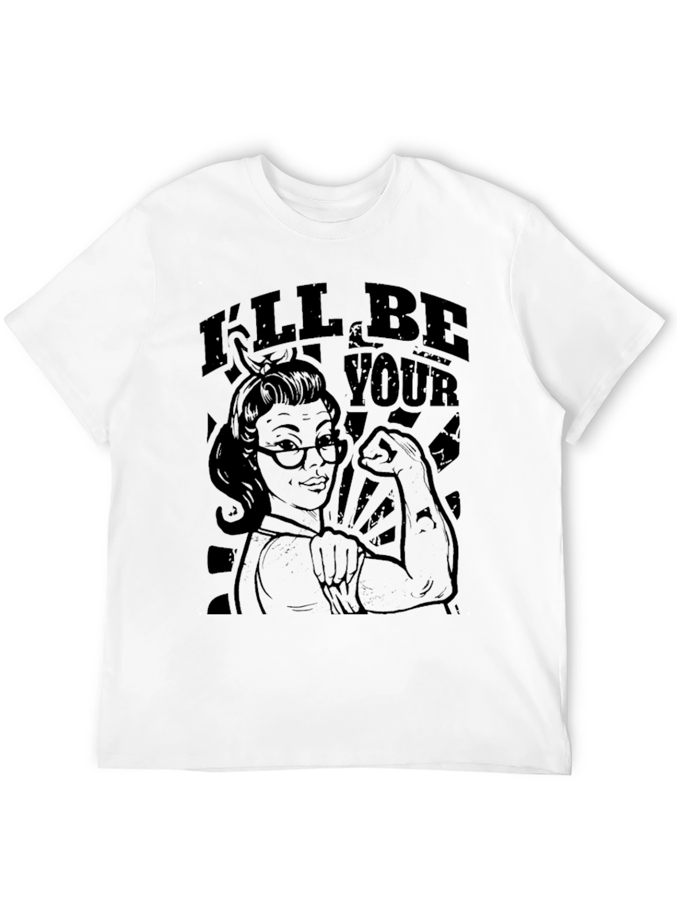 Feminist Rosie Riveter Graphic T-Shirt