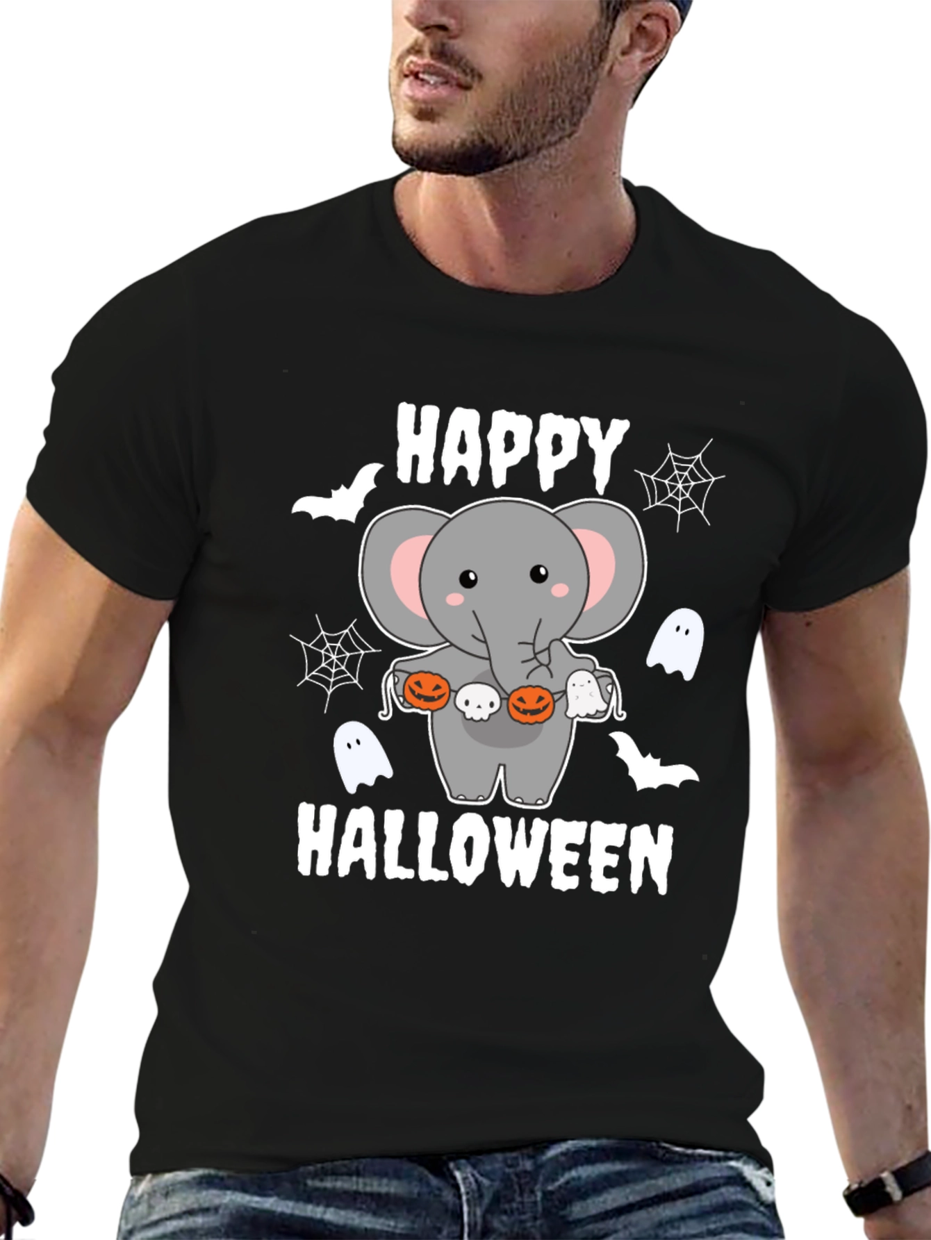 Happy Halloween Elephant T-Shirt
