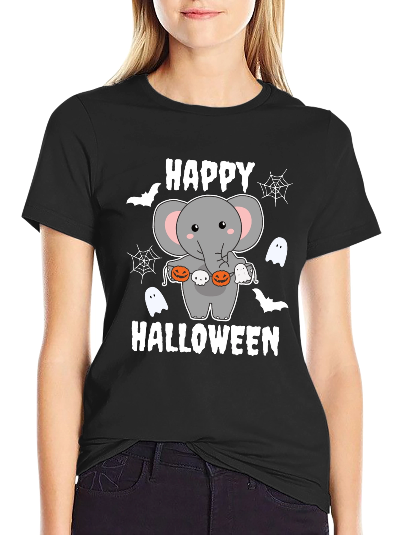 Happy Halloween Elephant T-Shirt