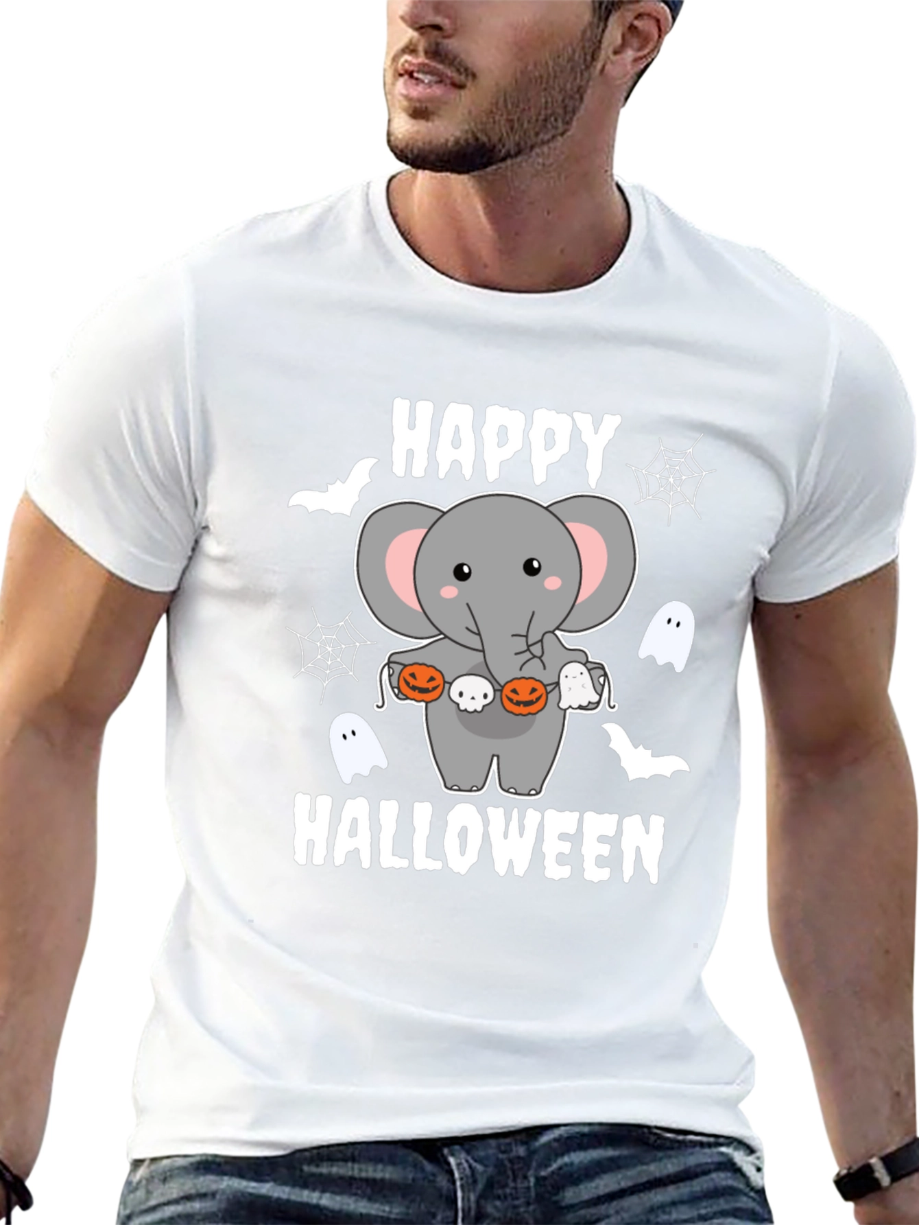 Happy Halloween Elephant T-Shirt