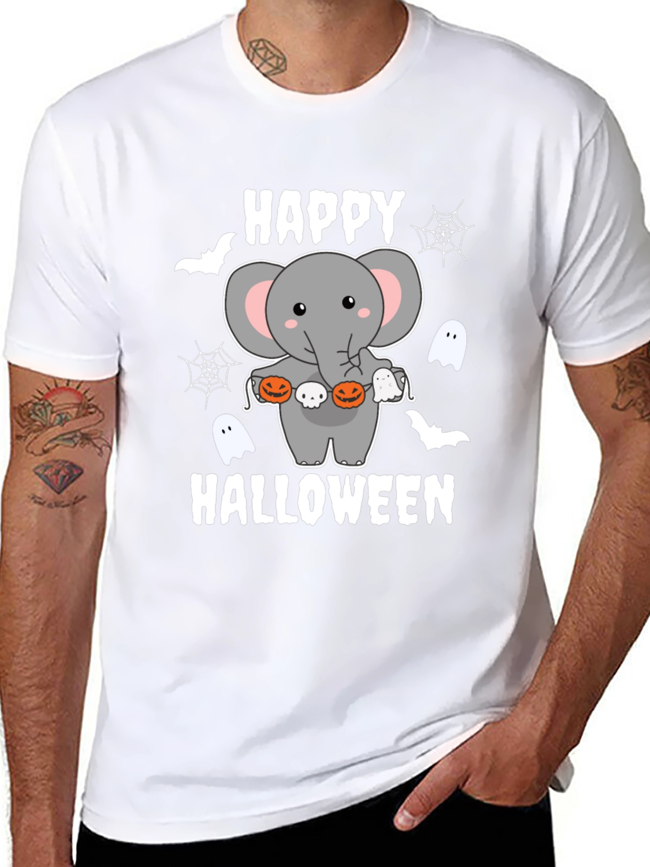 Happy Halloween Elephant T-Shirt