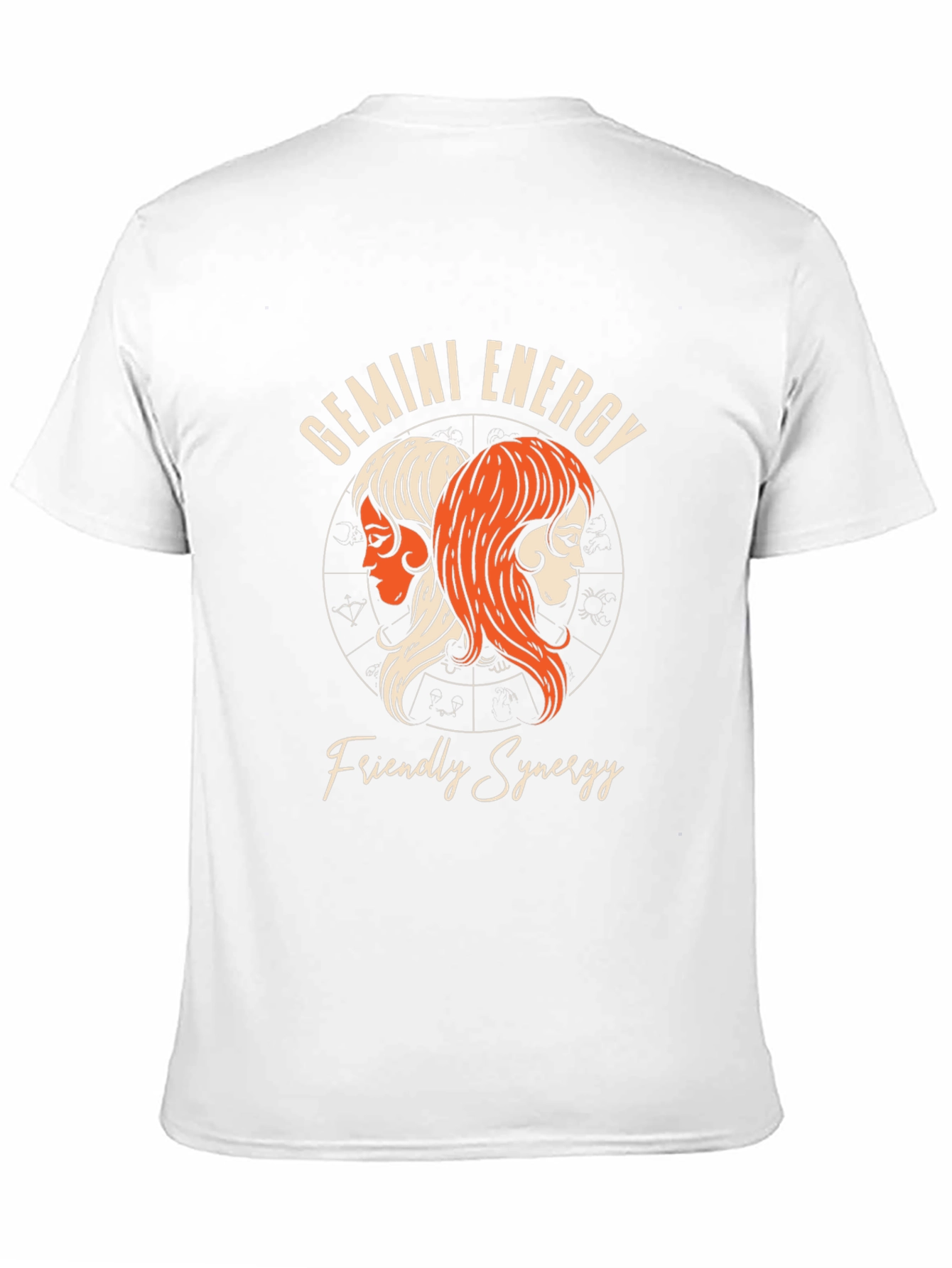 Gemini Energy T-Shirt: Friendly Synergy Zodiac Tee