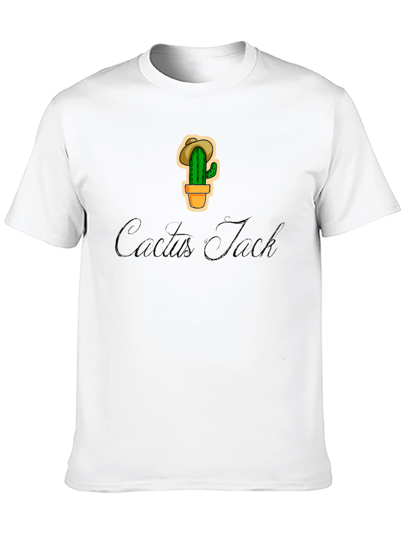 Cactus Jack Graphic T-Shirt - Trendy Black Tee