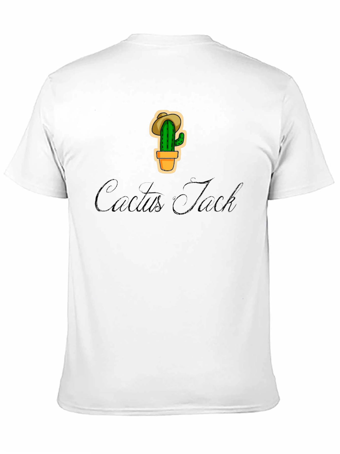 Cactus Jack Graphic T-Shirt - Trendy Black Tee