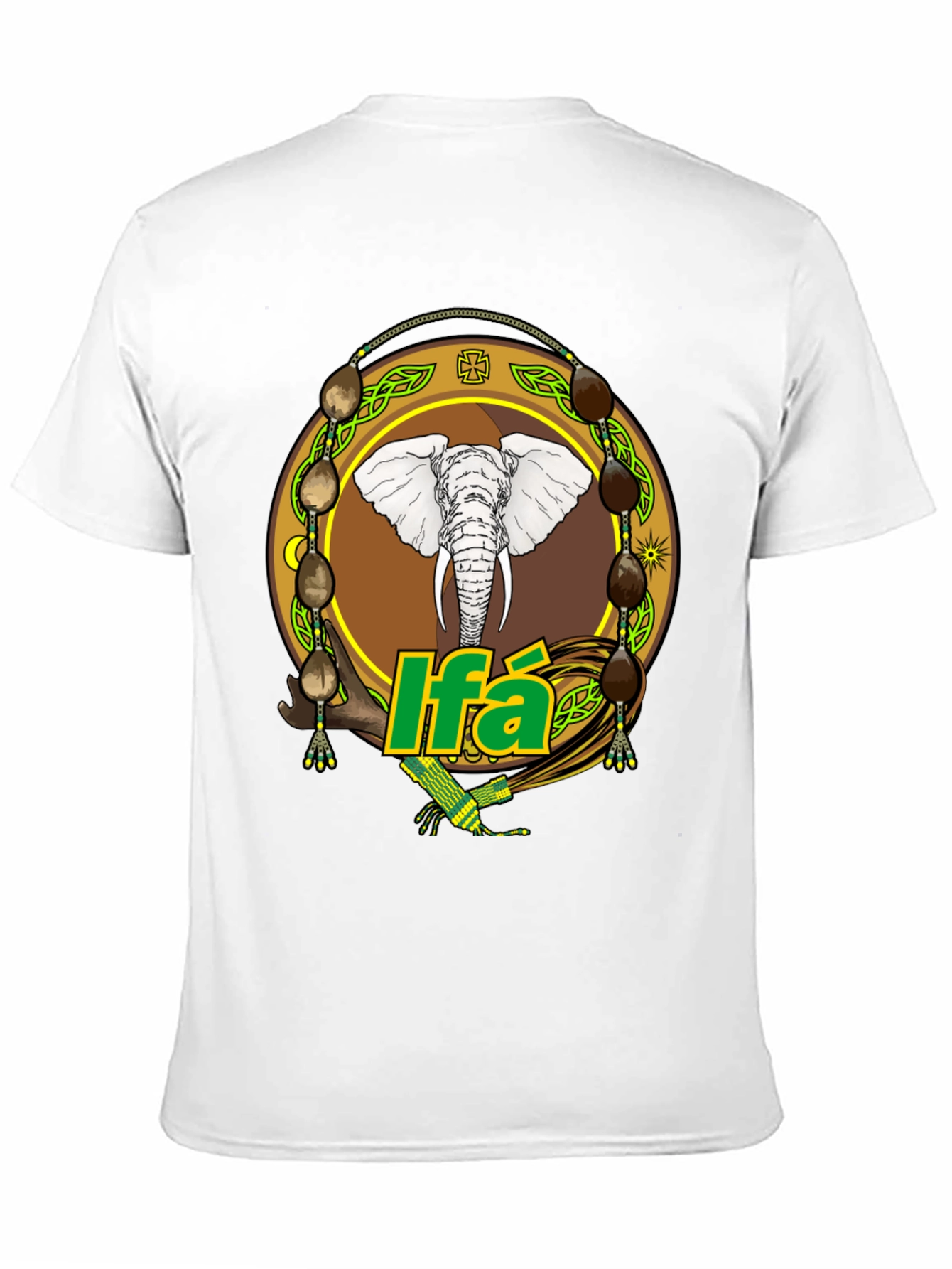 Elephant Ifa T-Shirt - Stylish Spiritual Design