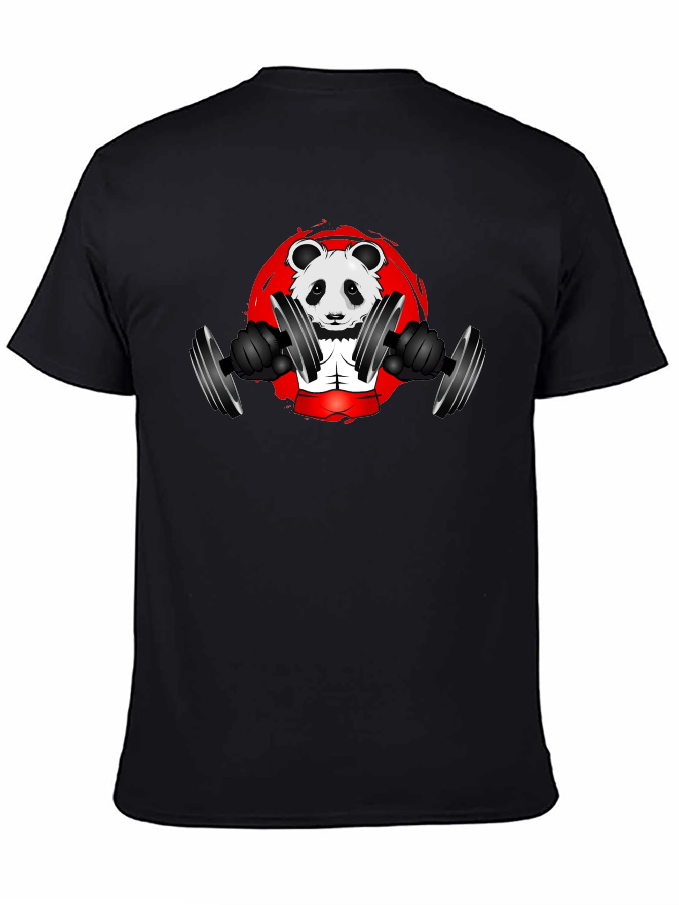 Weightlifting Panda T-Shirt - Gym Animal Tee
