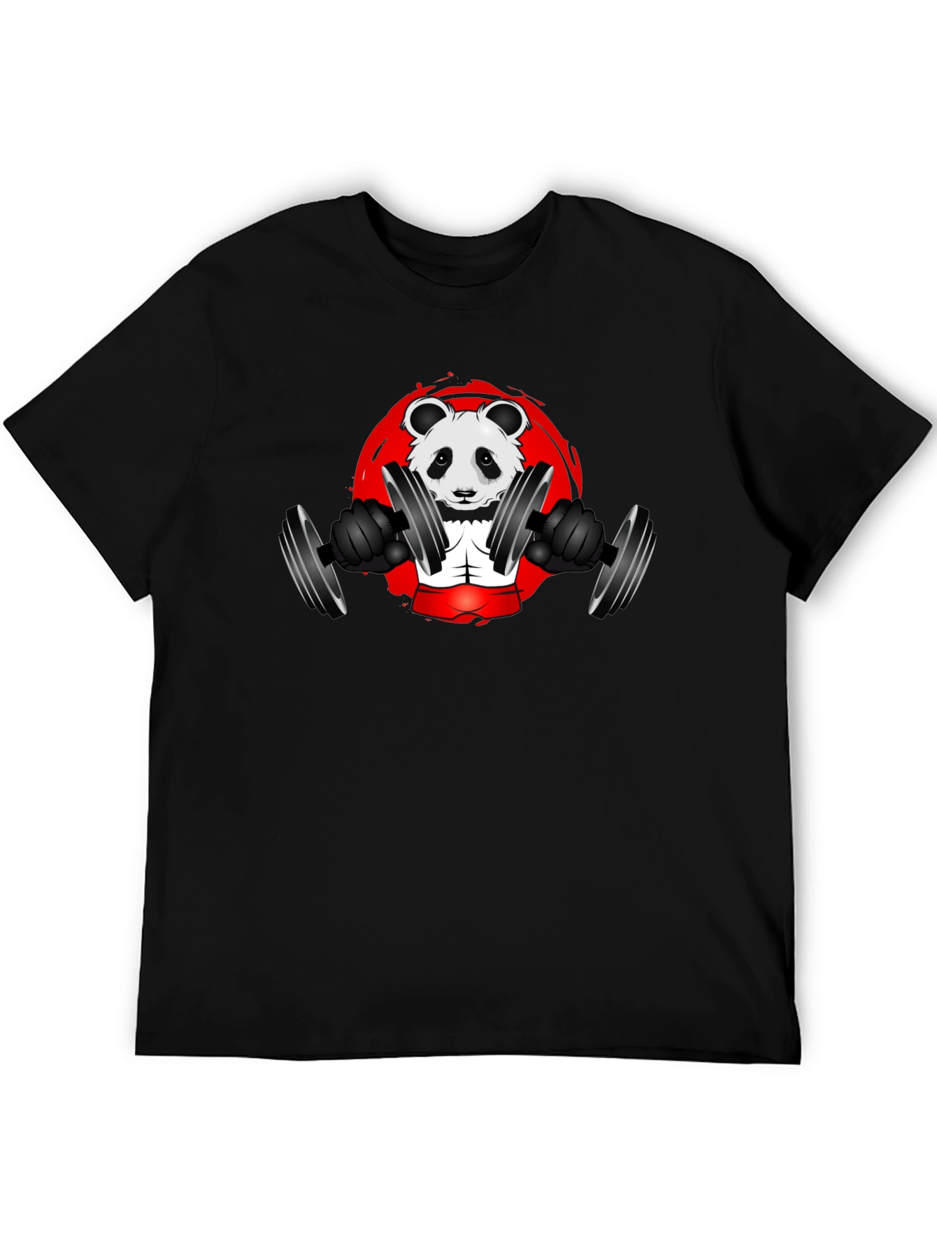 Weightlifting Panda T-Shirt - Gym Animal Tee