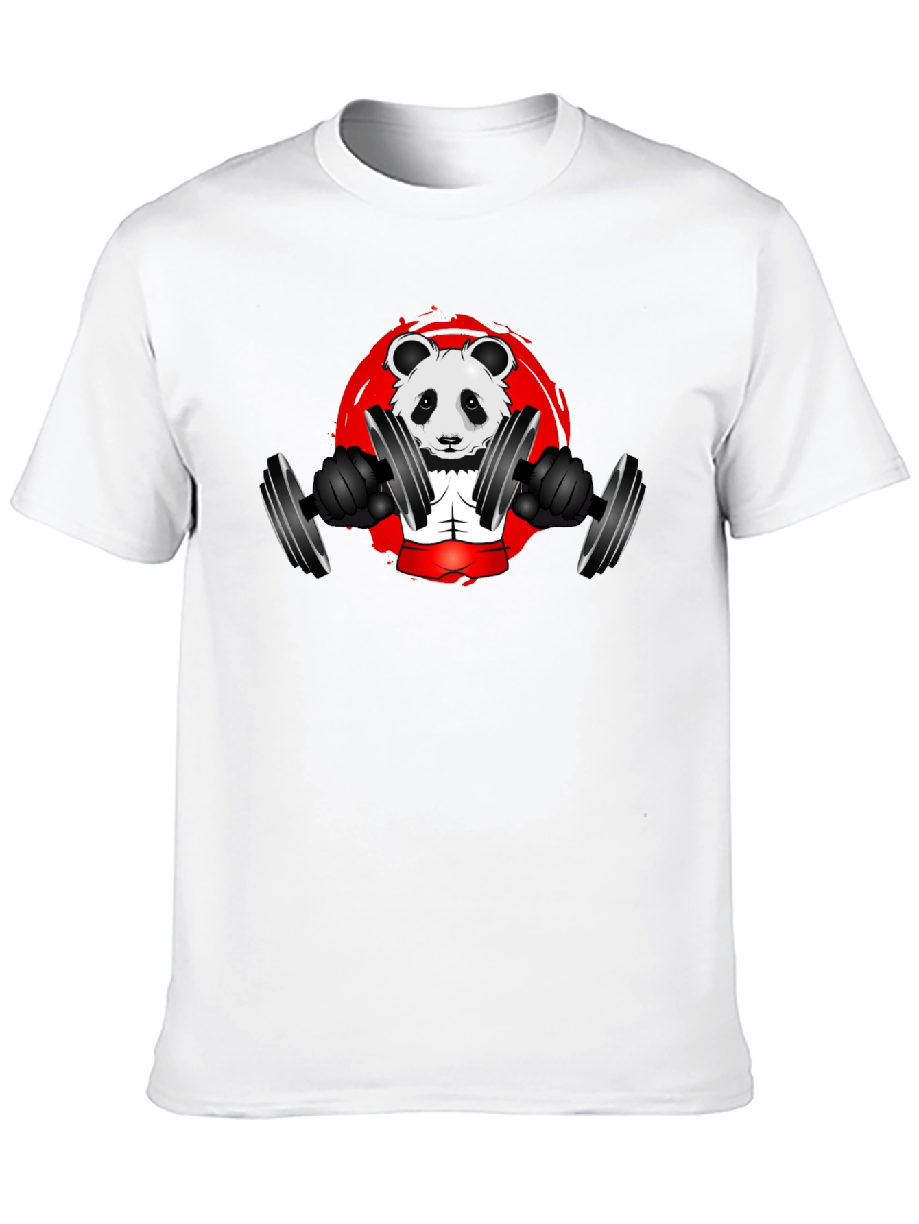 Weightlifting Panda T-Shirt - Gym Animal Tee