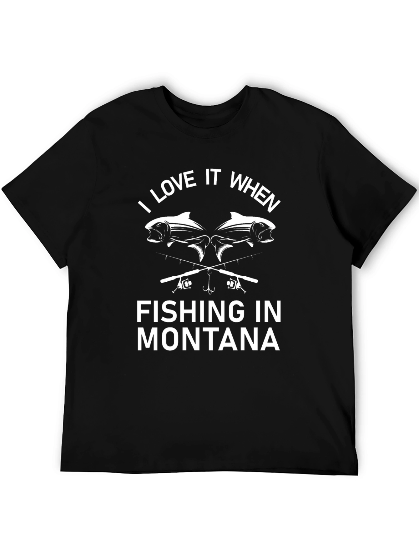 Fishing in Montana Graphic Tee
