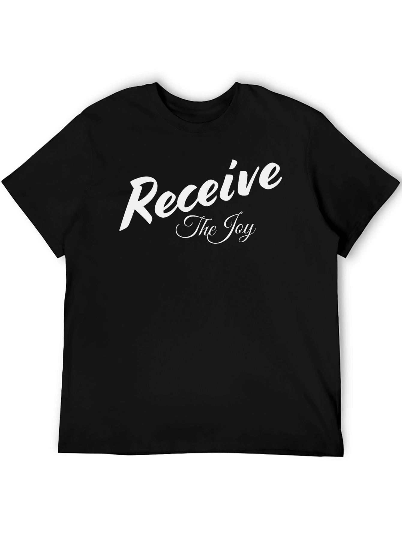 Receive The Joy T-Shirt - Black