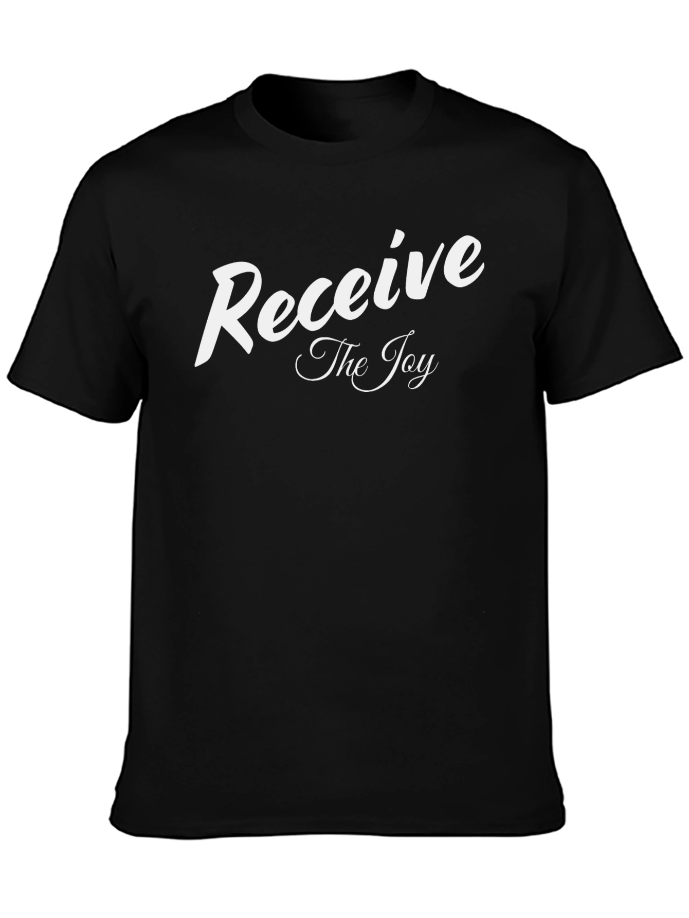 Receive The Joy T-Shirt - Black