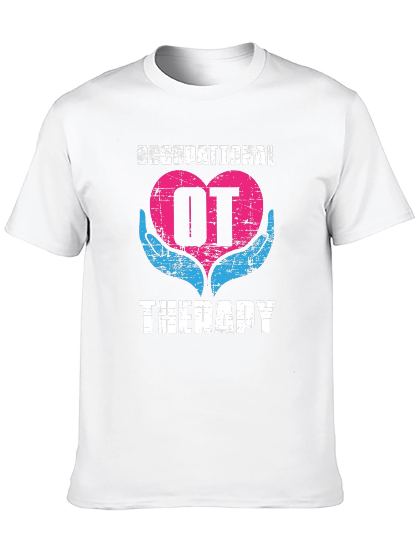 Occupational Therapy OT Heart Hands Graphic T-Shirt