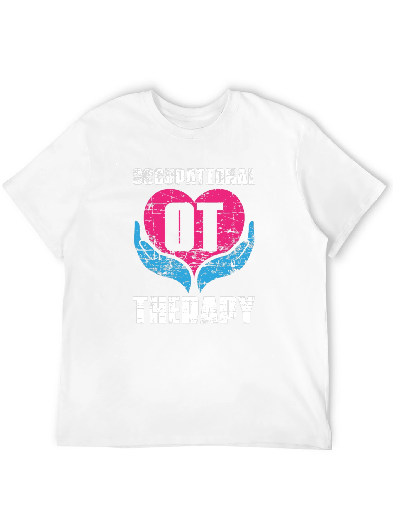 Occupational Therapy OT Heart Hands Graphic T-Shirt