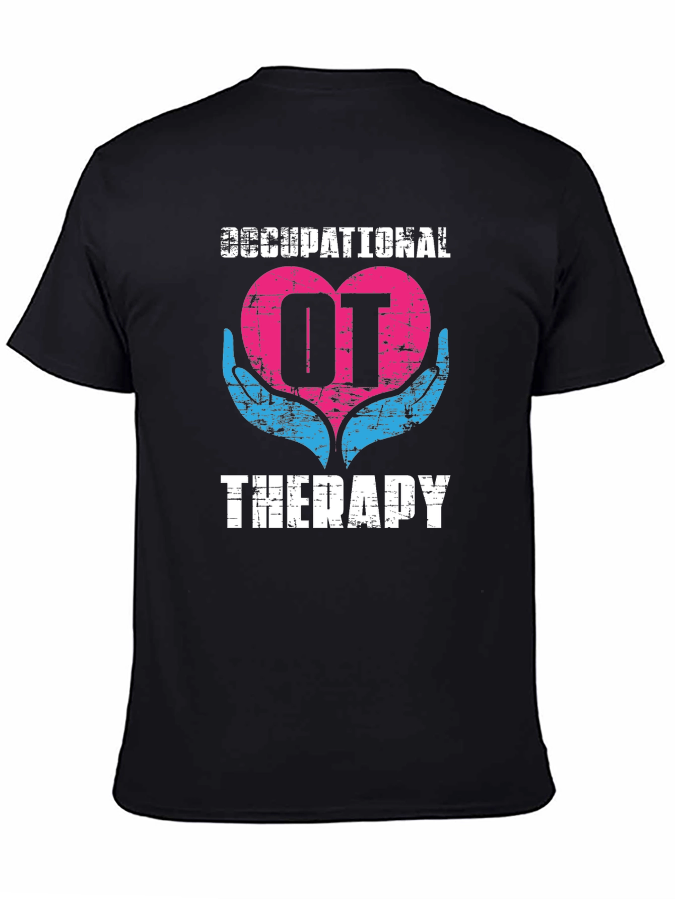 Occupational Therapy OT Heart Hands Graphic T-Shirt