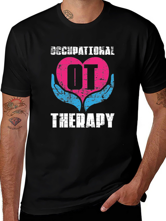 Occupational Therapy OT Heart Hands Graphic T-Shirt