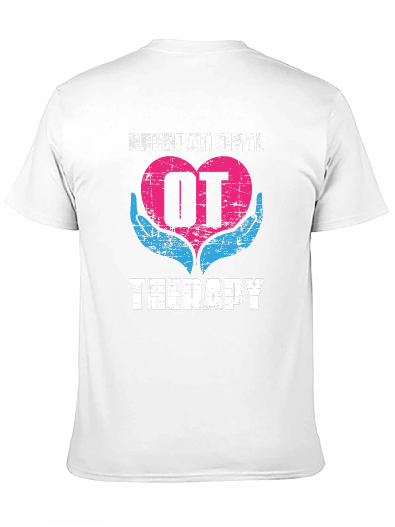 Occupational Therapy OT Heart Hands Graphic T-Shirt