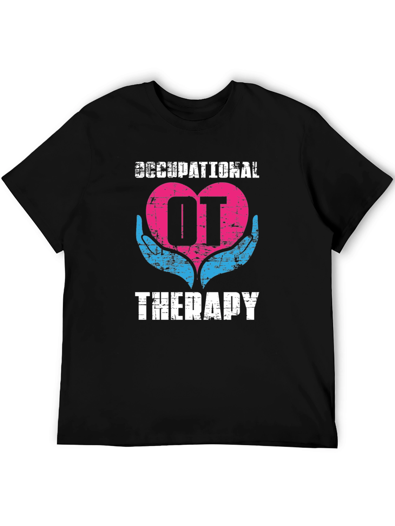 Occupational Therapy OT Heart Hands Graphic T-Shirt