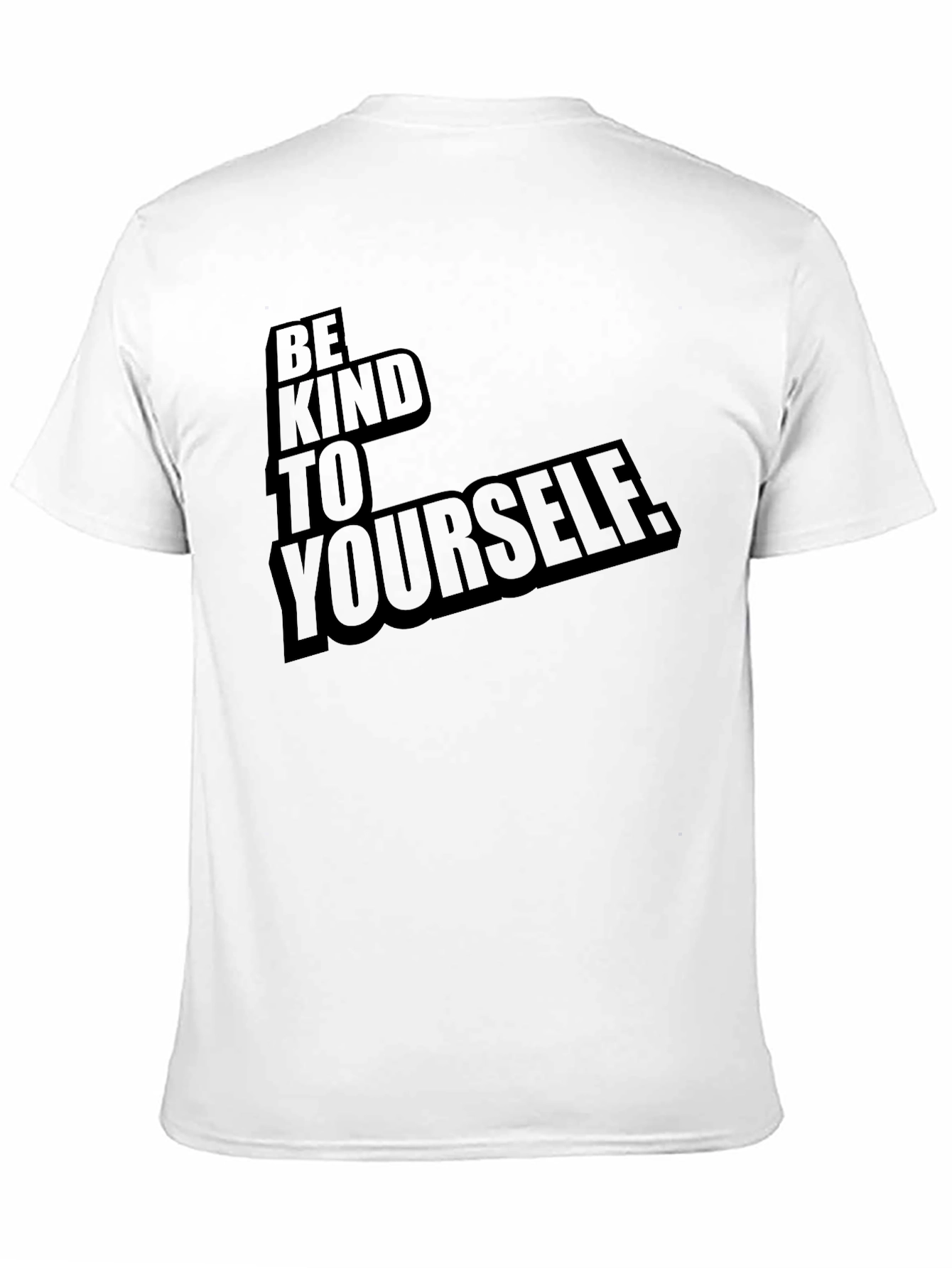 Be Kind to Yourself Graphic Tee - Black