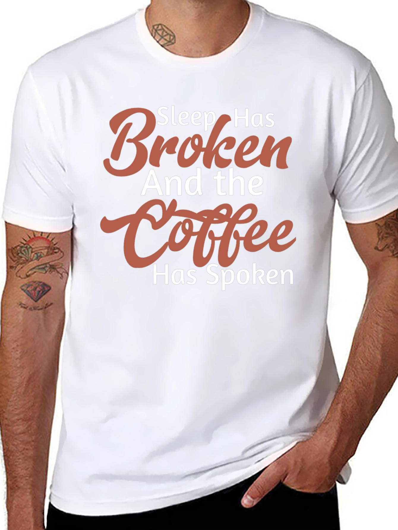 Coffee Spoken Graphic Tee