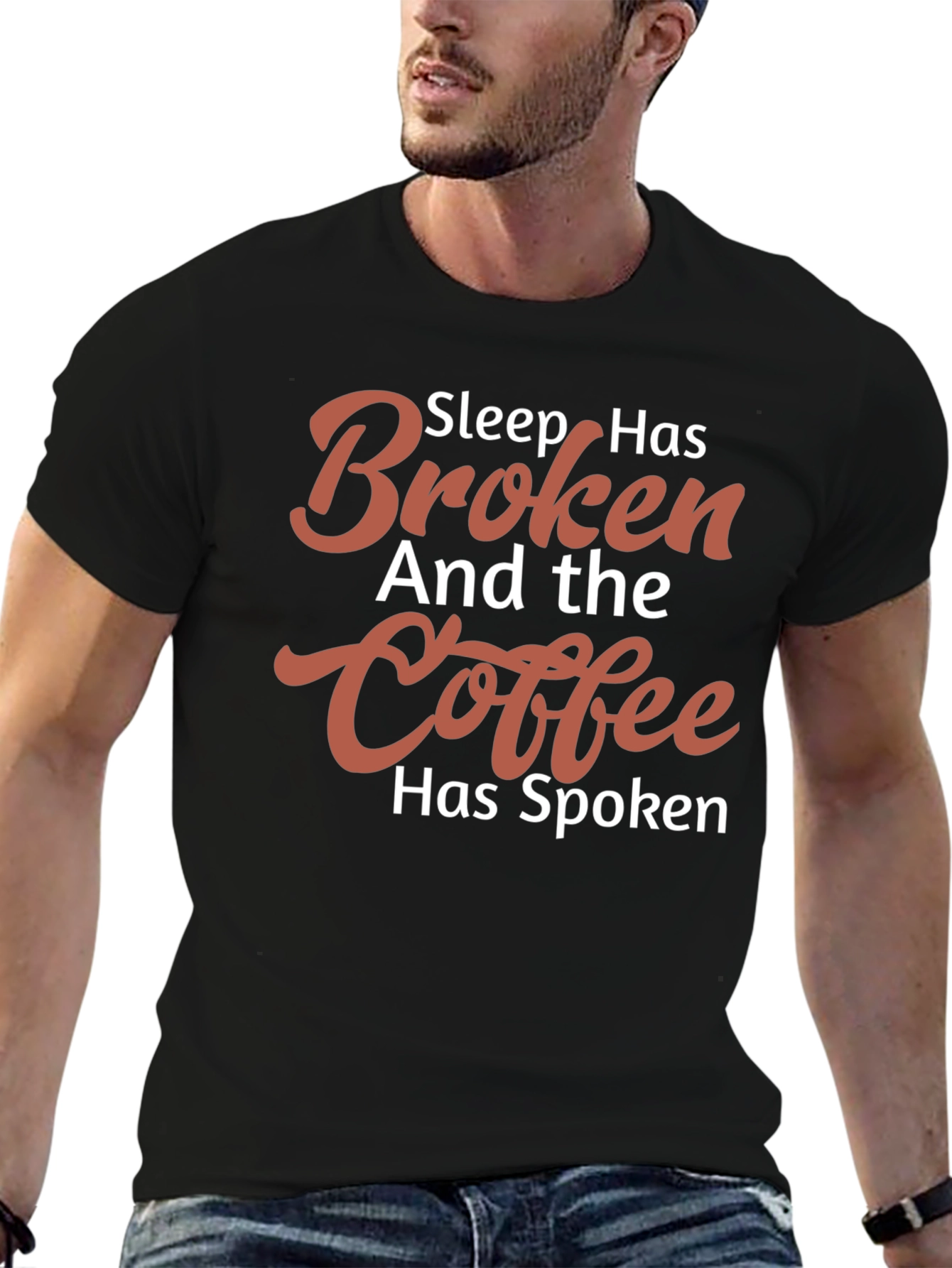 Coffee Spoken Graphic Tee