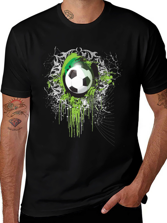 Soccer Splash Graphic T-Shirt