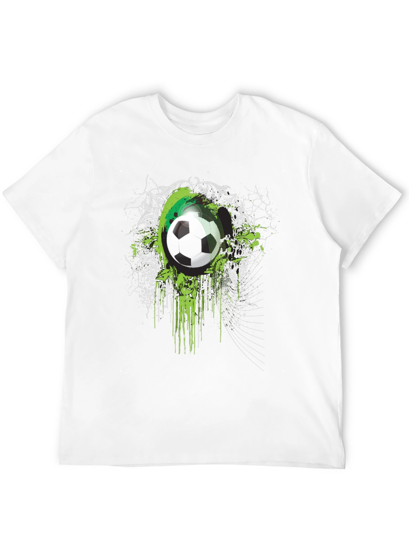 Soccer Splash Graphic T-Shirt