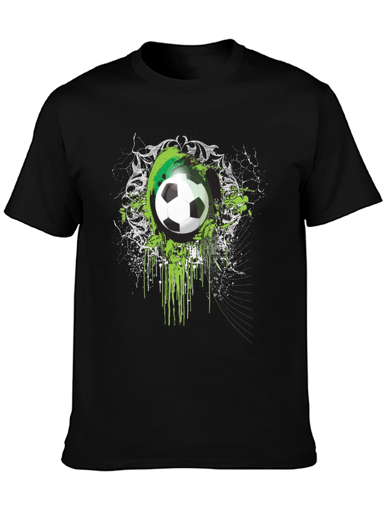 Soccer Splash Graphic T-Shirt