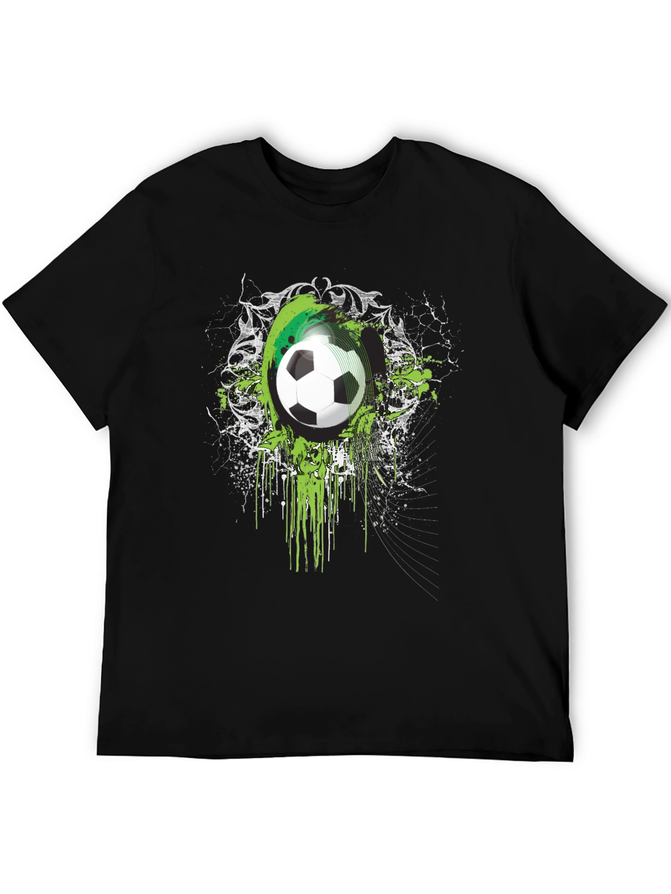 Soccer Splash Graphic T-Shirt