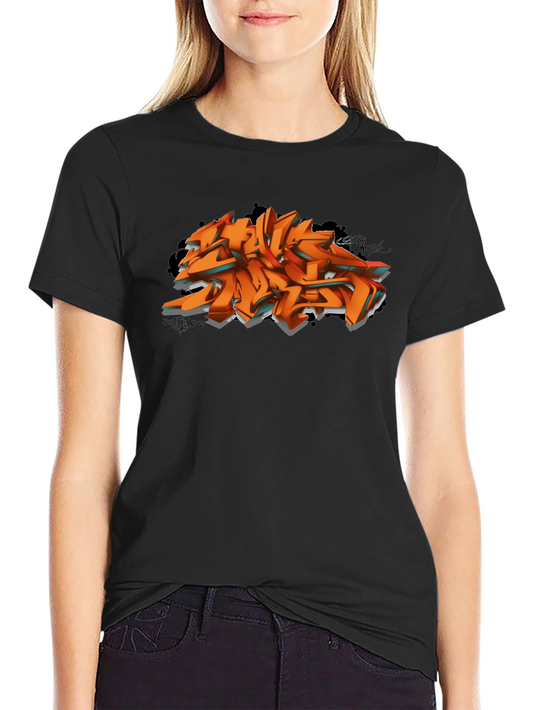 Bold Graffiti Art T-Shirt - Statement Tee