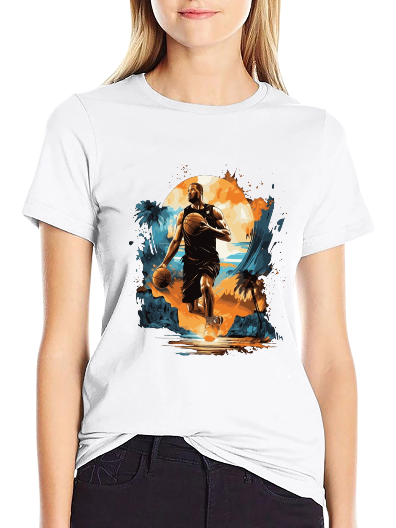 Basketball Island T-Shirt