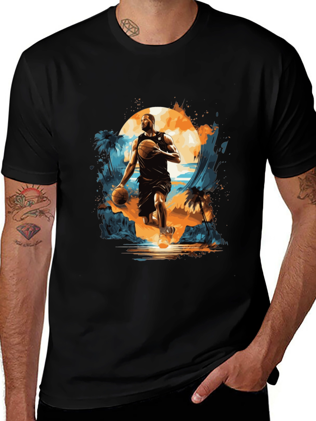 Basketball Island T-Shirt