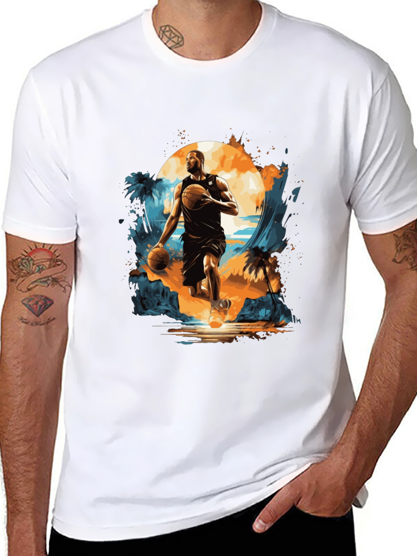 Basketball Island T-Shirt
