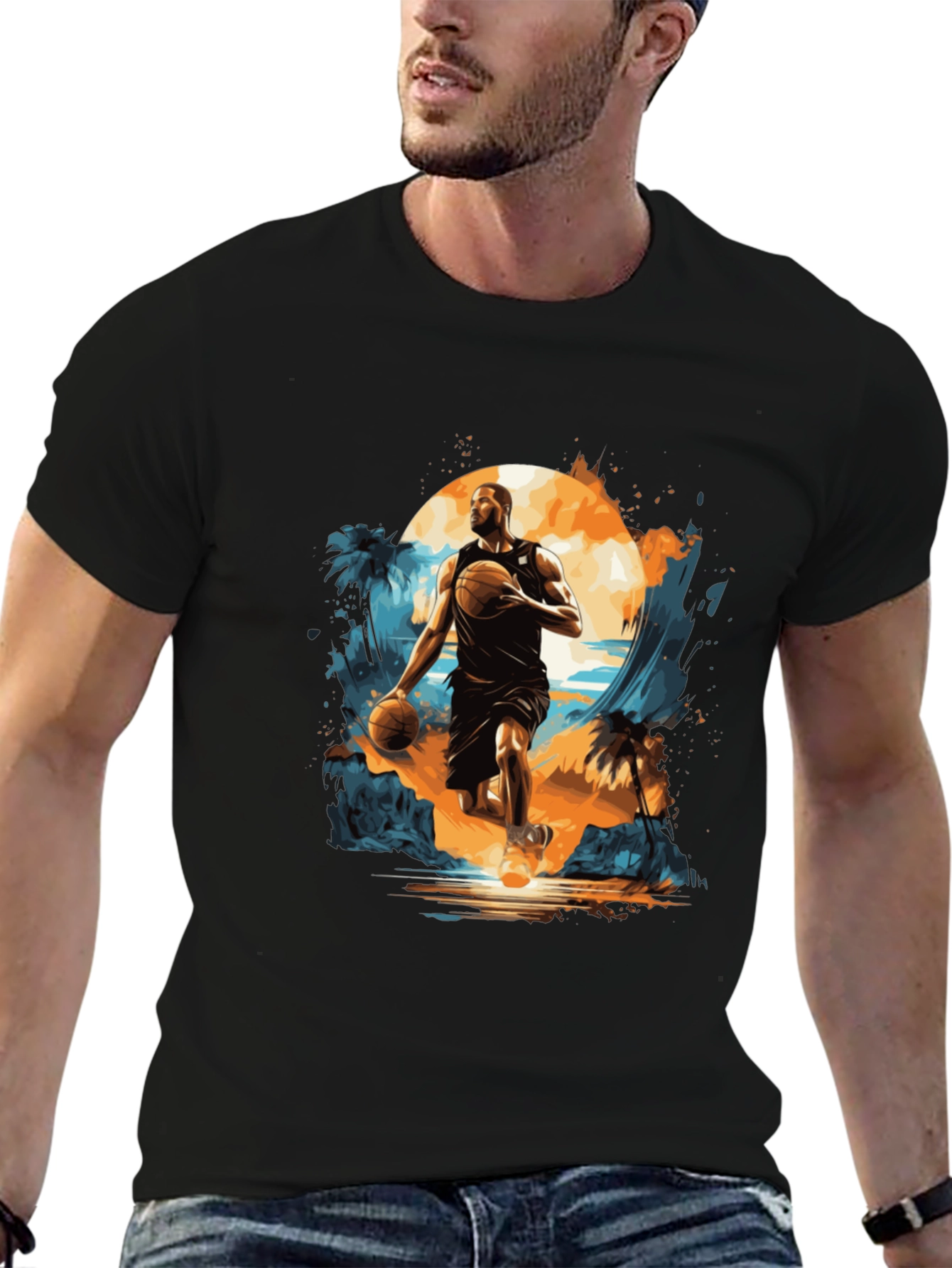 Basketball Island T-Shirt