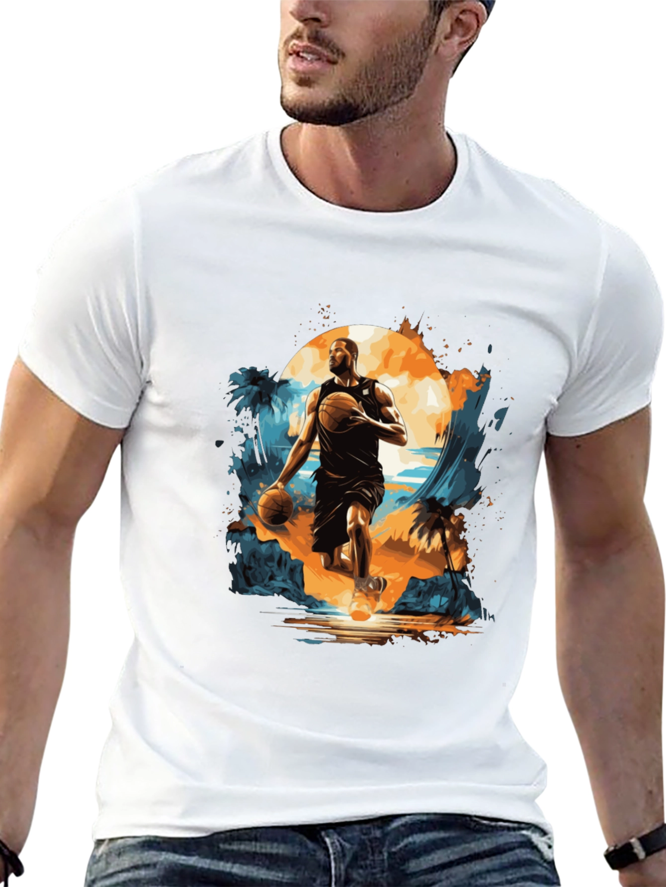 Basketball Island T-Shirt