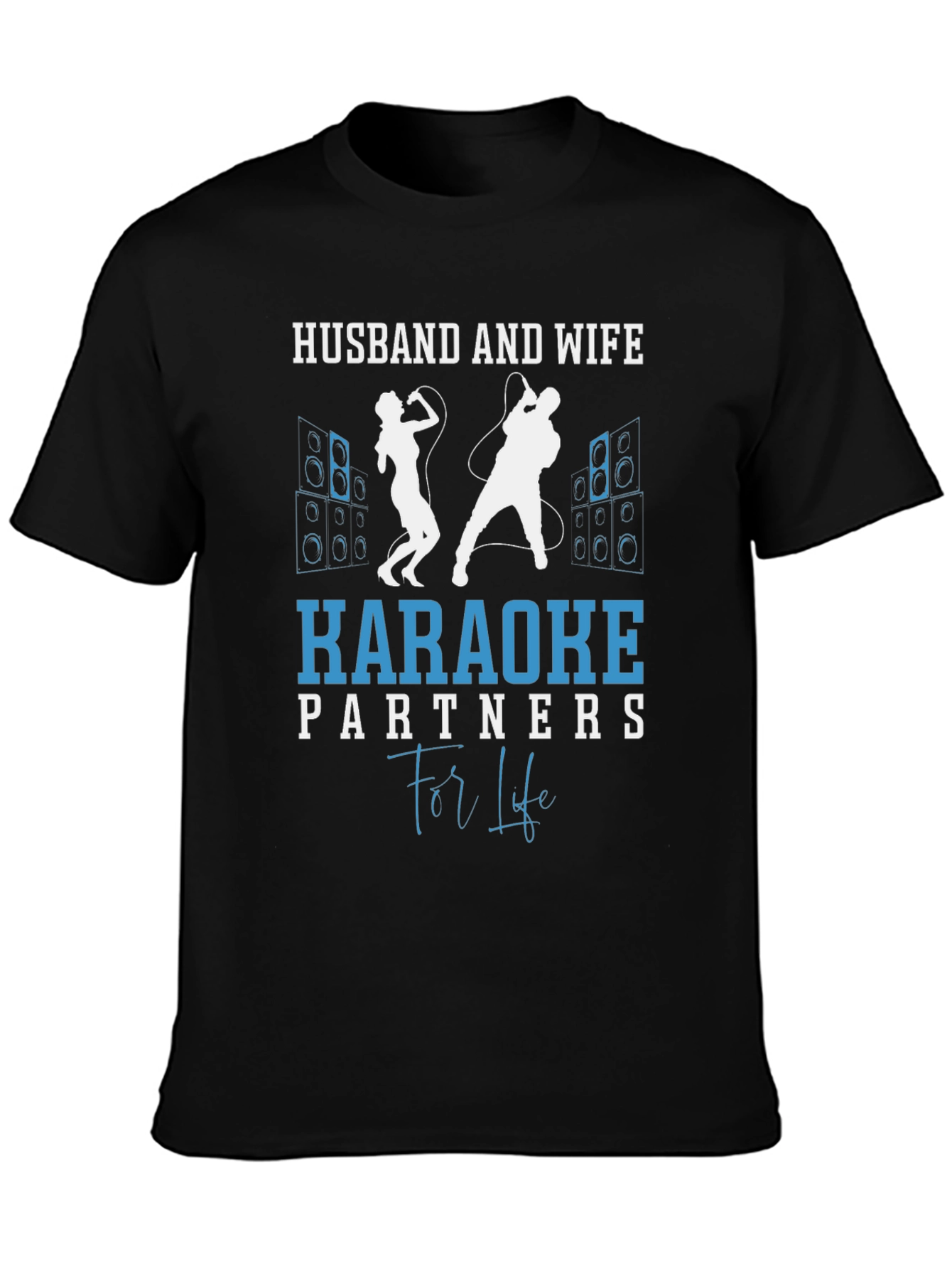 Husband & Wife Karaoke Partners T-Shirt