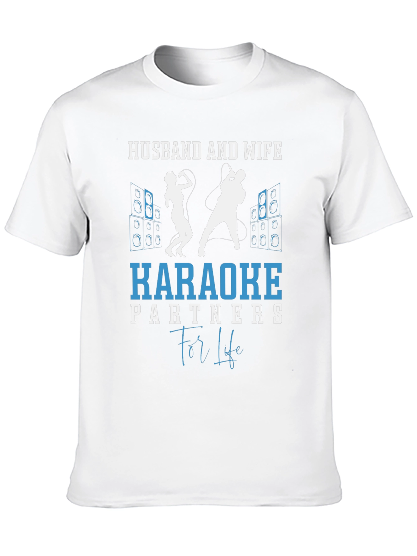 Husband & Wife Karaoke Partners T-Shirt