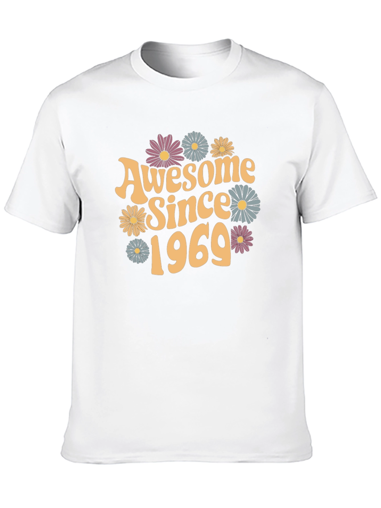Awesome Since 1969 Black Graphic Tee