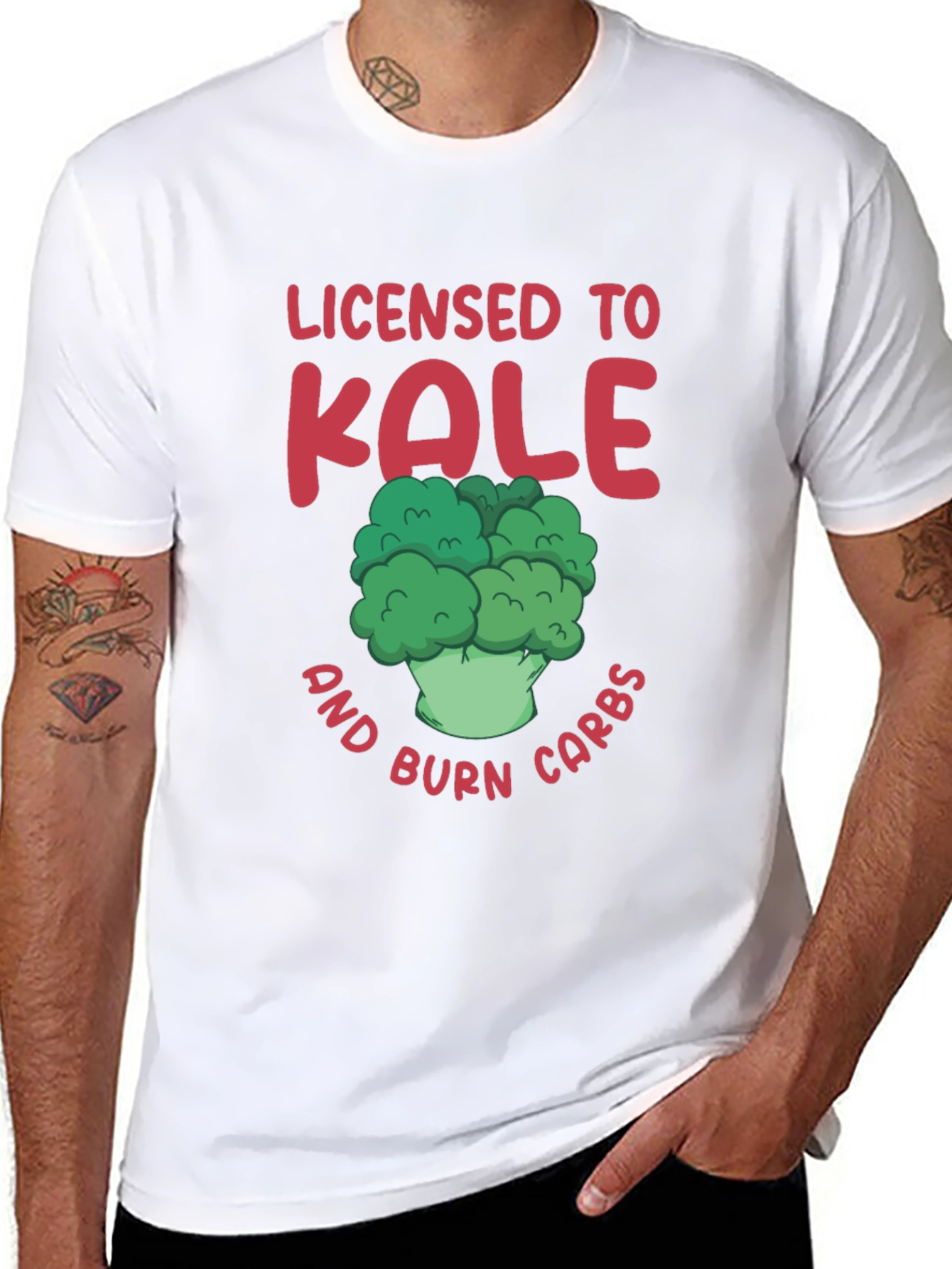 Licensed to Kale T-Shirt - Burn Carbs!