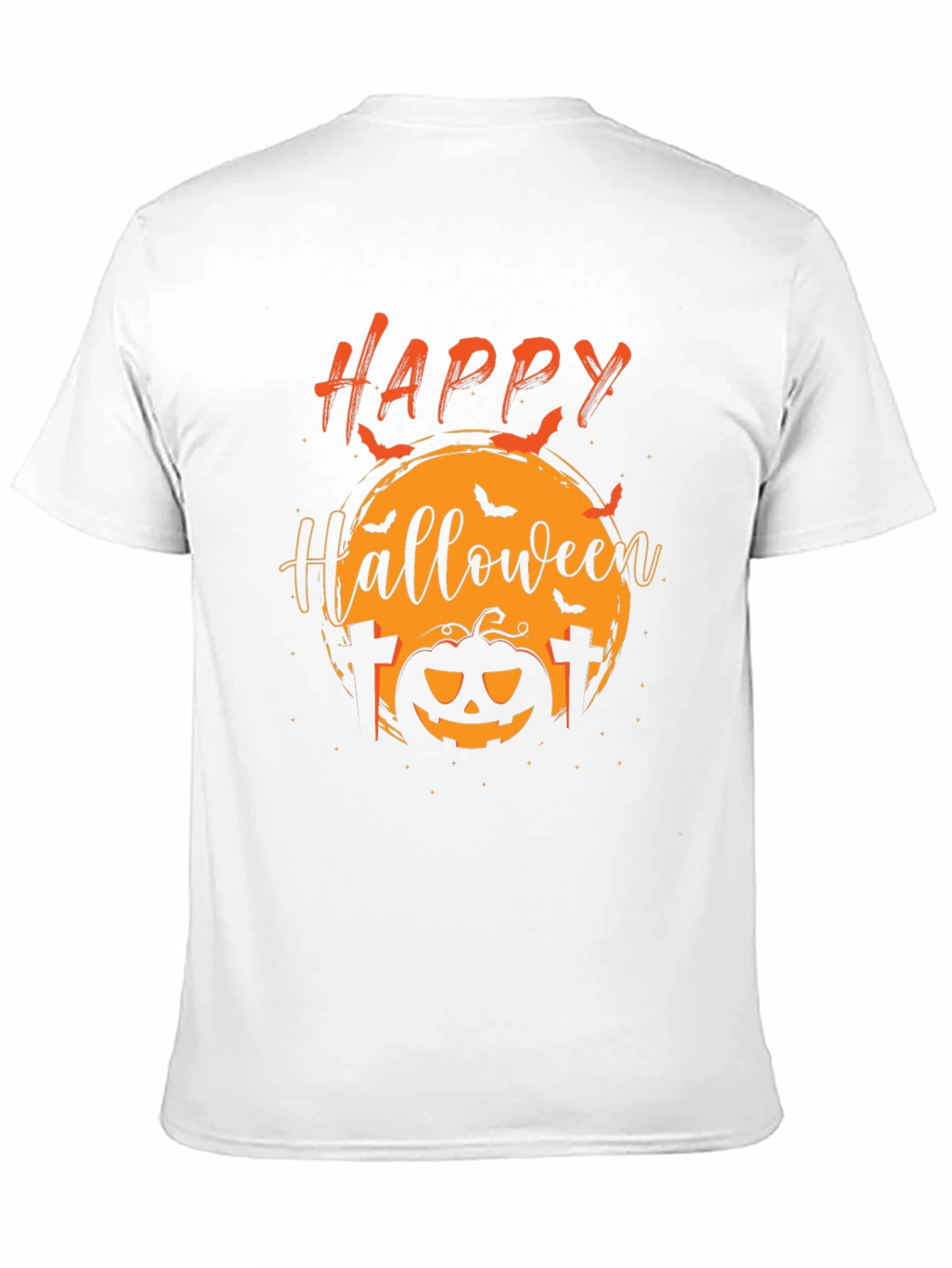Happy Halloween Graphic Tee - Spooky Season Shirt