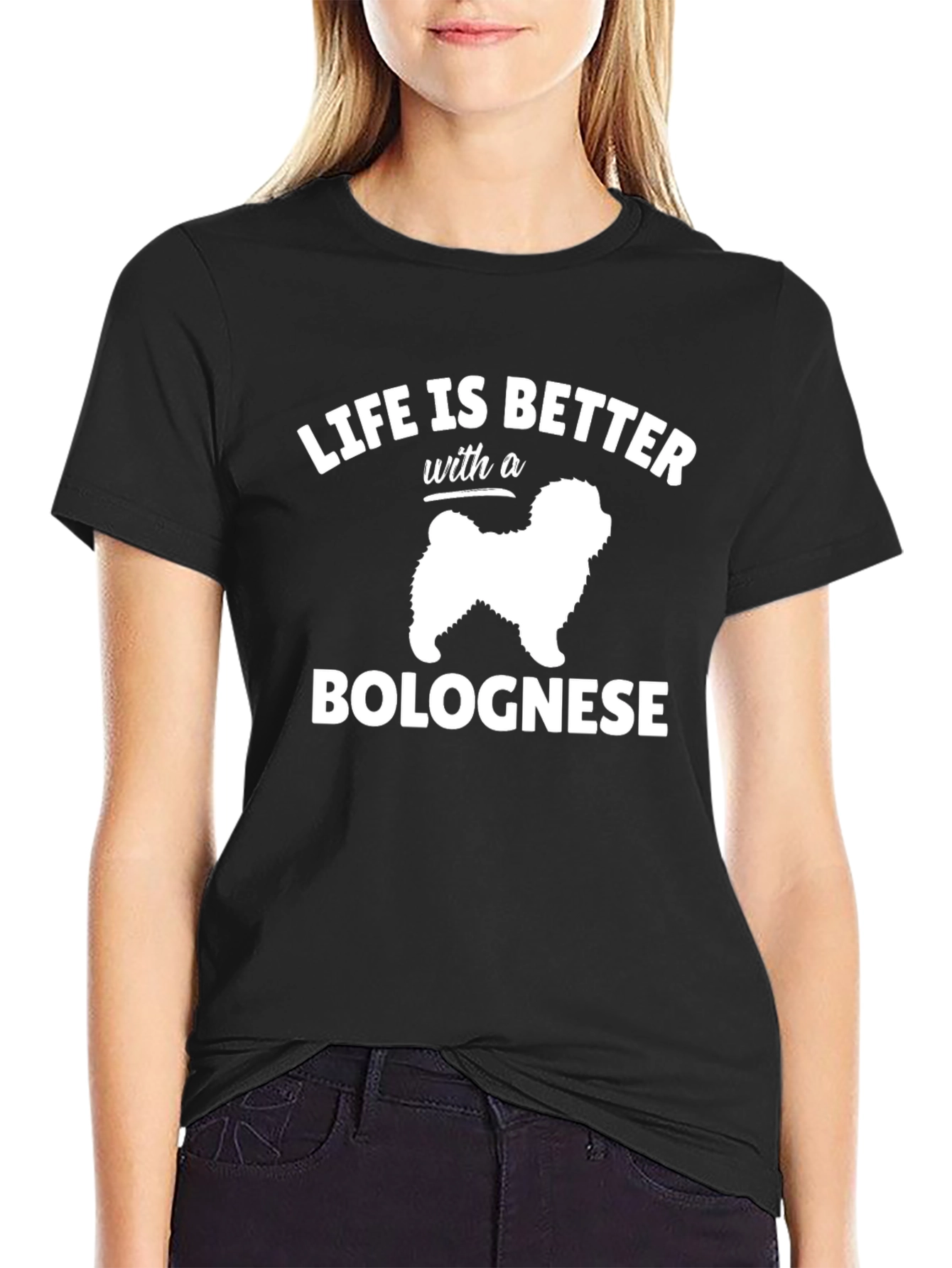 Life is Better with a Bolognese T-Shirt