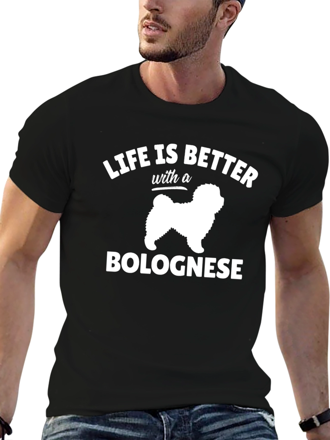 Life is Better with a Bolognese T-Shirt