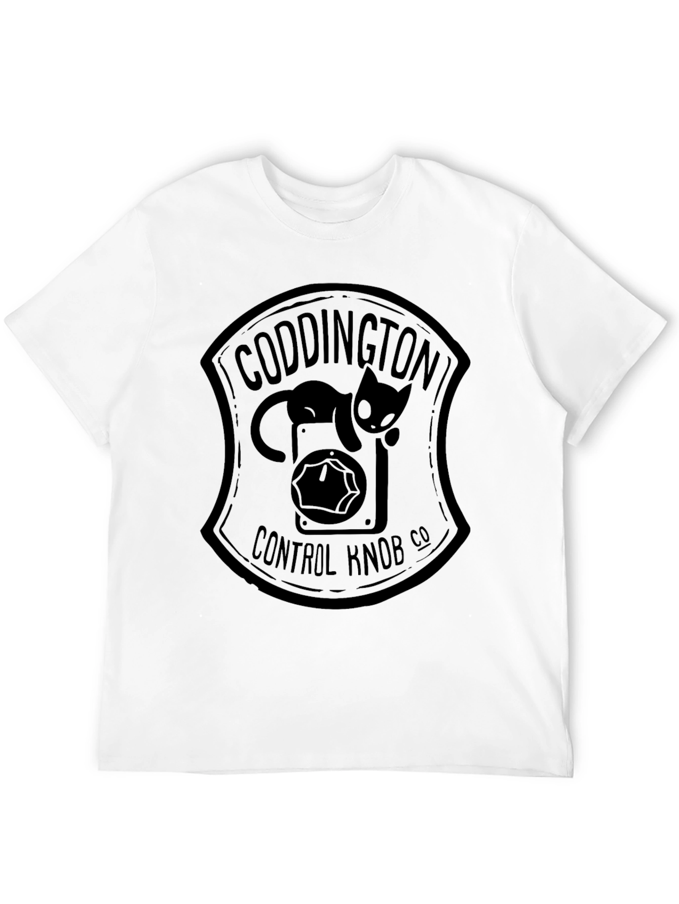 Coddington Control Knob Co. T-Shirt - Cat Design