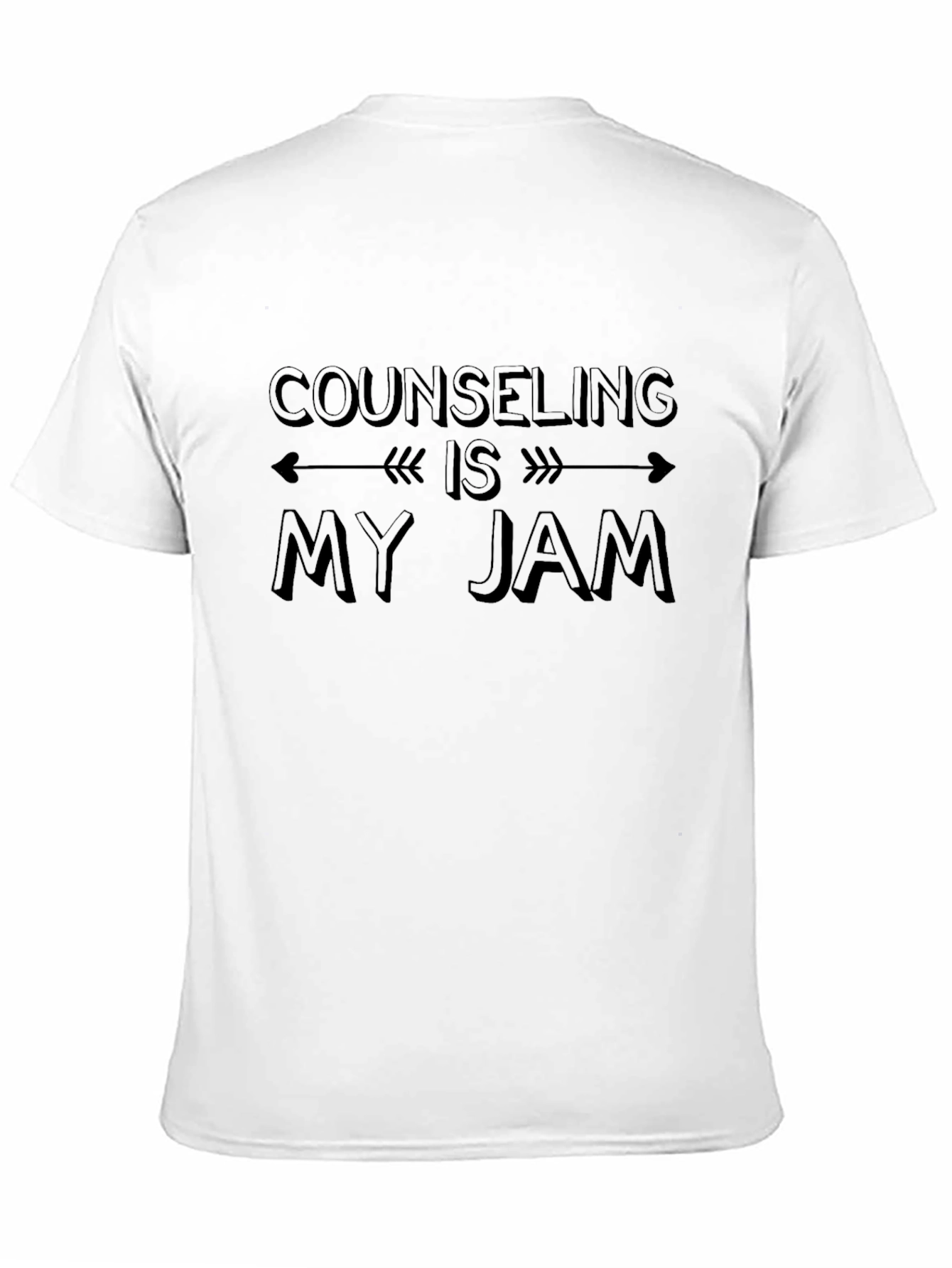 Counseling Is My Jam Black T-Shirt
