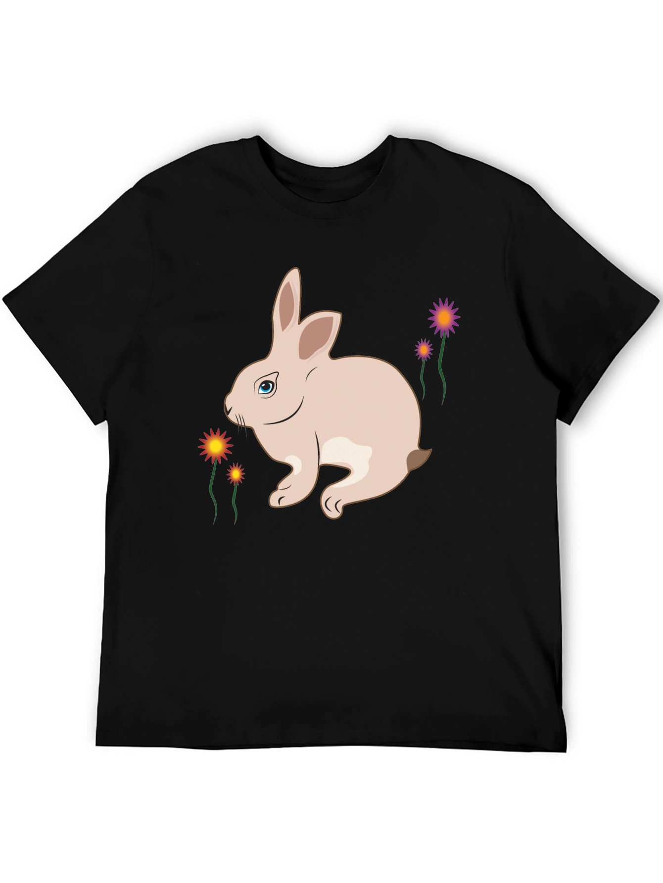 Bunny Graphic Tee - Soft Cotton Comfort