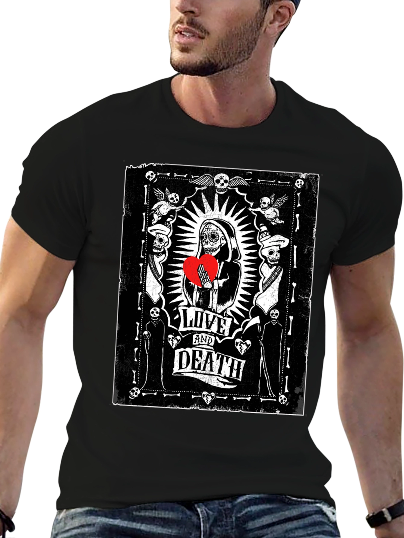 Live and Death Graphic Tee